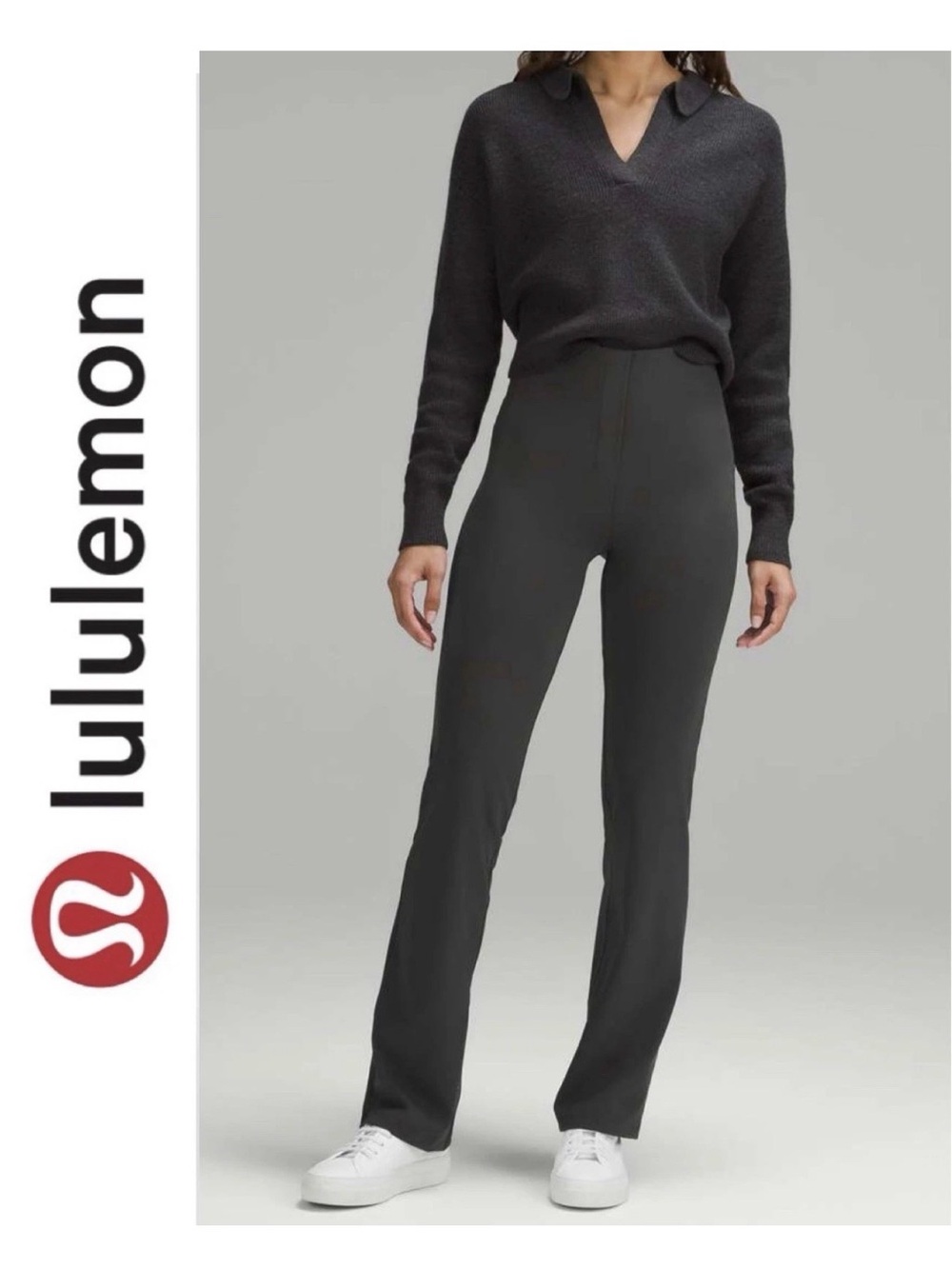 Lululemon Smooth Fit Pull-On High-Rise Pant black